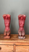 Load image into Gallery viewer, Pair of Antique Stone Women Statues
