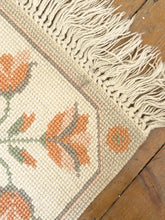 Load image into Gallery viewer, Vintage Floral Tapestry Rug
