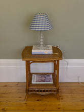 Load image into Gallery viewer, Vintage Cane and Wicker Side Table
