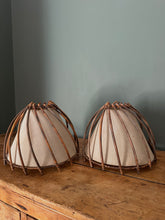 Load image into Gallery viewer, Pair of Vintage French Louis Sognot Lampshades
