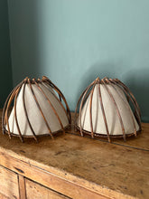 Load image into Gallery viewer, Pair of Vintage French Louis Sognot Lampshades
