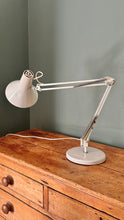 Load image into Gallery viewer, Vintage White Angle Poise Lamp
