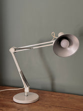 Load image into Gallery viewer, Vintage White Angle Poise Lamp
