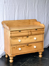 Load image into Gallery viewer, Antique Victorian French Pine Dresser | Chest Of Drawers | Washstand

