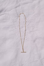 Load image into Gallery viewer, Vintage 9ct Gold T-Bar Albert Fancy Link Chain Necklace
