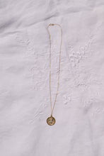 Load image into Gallery viewer, Vintage 9ct Gold Italian St Christopher Pendant on a 9ct Gold Chain Necklace
