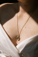 Load image into Gallery viewer, Rare Antique 9ct Gold Compass Pendant on Vintage 9ct Gold Figaro Chain Necklace
