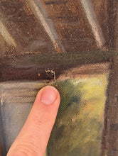Load image into Gallery viewer, damage on oil painting 

